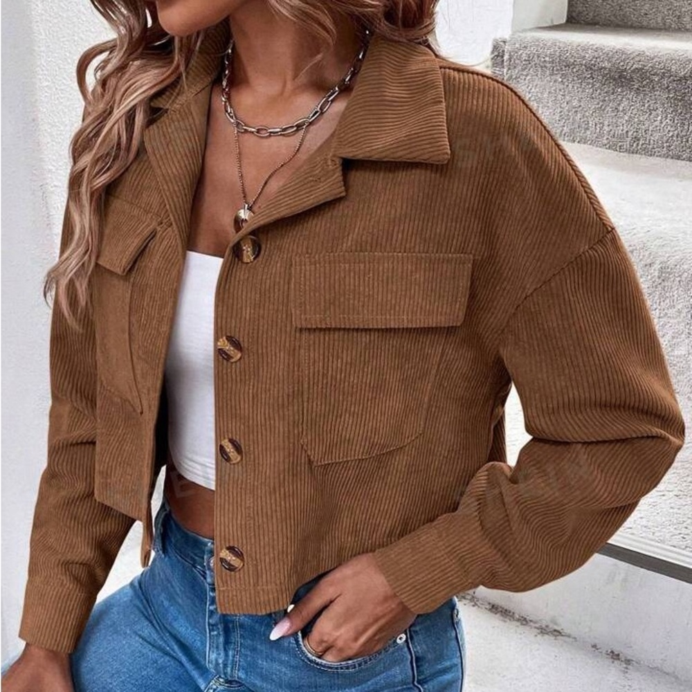 Jacket/ Brown Shaket